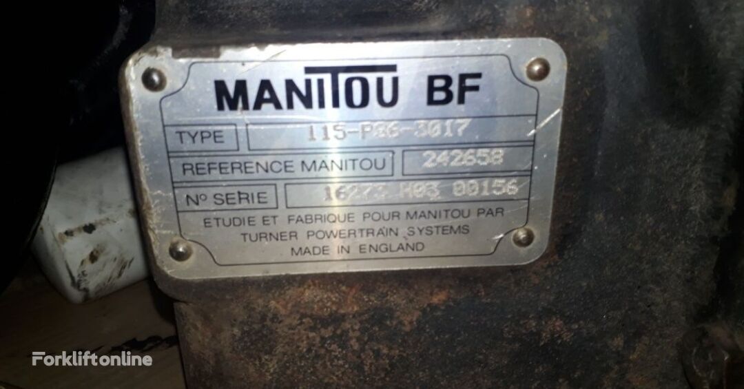 伸缩臂叉装机 的 变速箱 Manitou powershift, type 115-PS6-3017